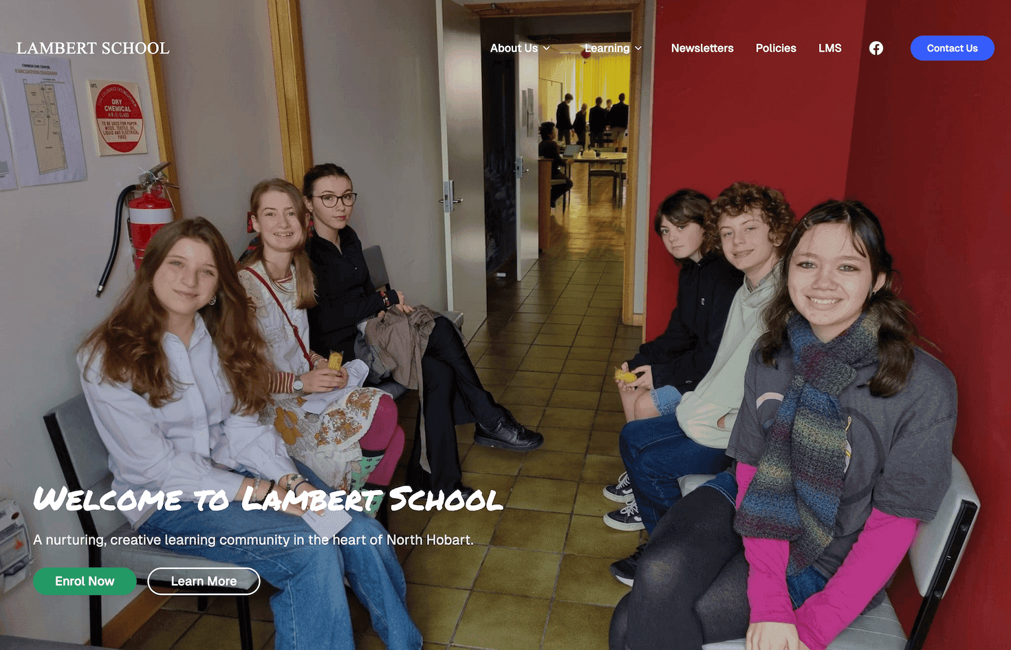 Lambert School website and reporting software project